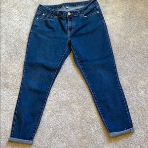 J Lo skinny ankle jeans